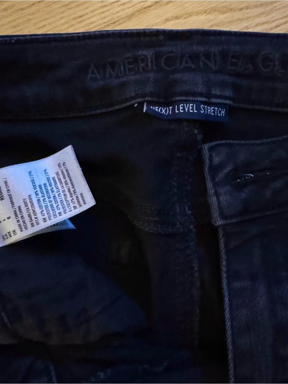American Eagle Outfitters Women’s Black Slim Jeans